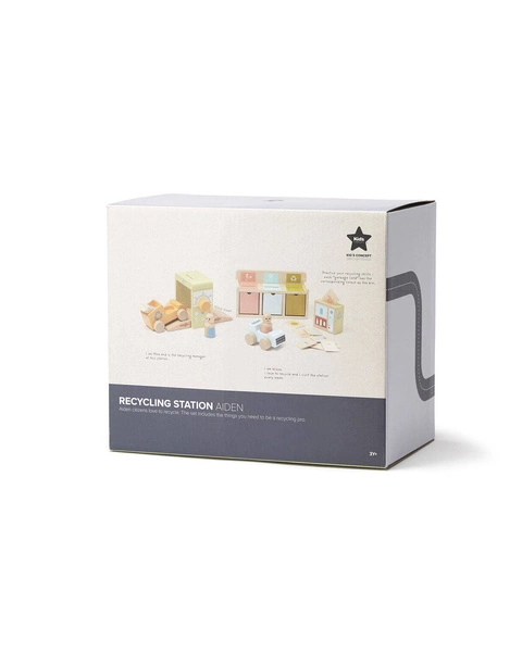 Kid's Concept - Drewniana stacja recyklingu AIDEN
