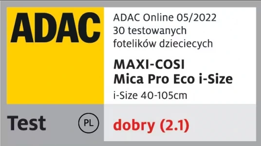 MAXI COSI Mica Pro Eco i-Size Od 61 do 105 cm Fotelik 0-18kg obrotowy RWF