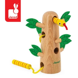 Janod - Drewniana przeplatanka Drzewo Tropik 18m+