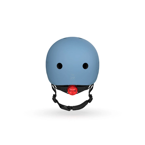 SCOOT AND RIDE KASK M-L dla dzieci regulacja kask rowerowy dziecięcy LED