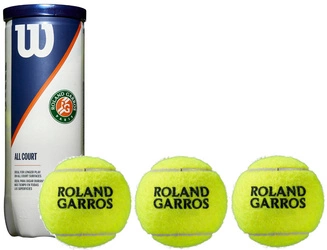 WILSON Roland Garros All Court PIŁKI DO TENISA 3szt