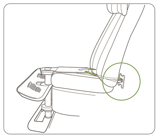 KNEEGUARDKIDS 4 Knee Guard podnóżek do fotelików
