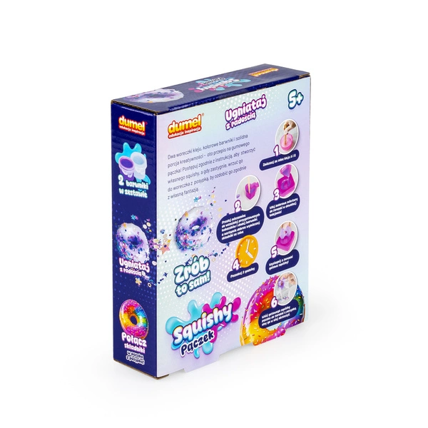 DUMEL SQUISHY PĄCZEK kreatywny zestaw masa klejąca zrób to sam