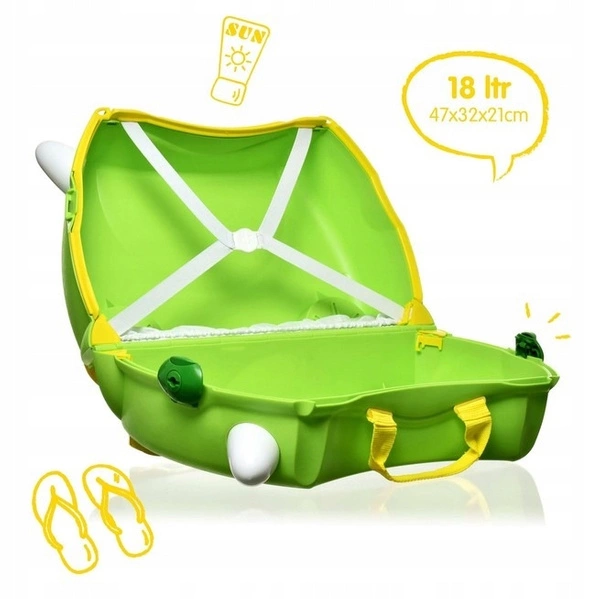 TRUNKI WALIZKA jeżdząca WALIZECZKA podróżna 2 w 1
