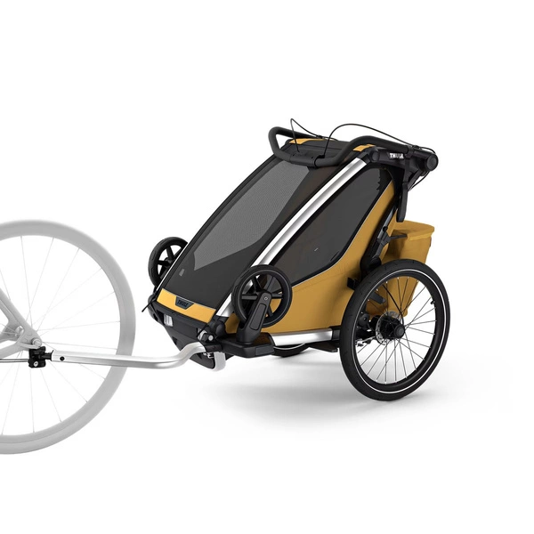 Przyczepka rowerowa dla dziecka, pojedyncza - Thule Chariot Sport 2 G3 - Natural Gold