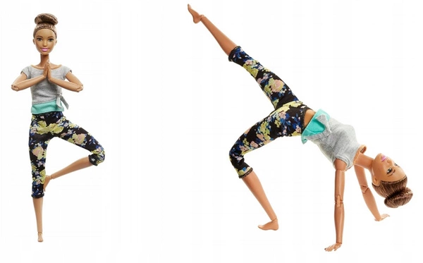 BARBIE Lalka Made To Move gimnastyczka fitness 3+