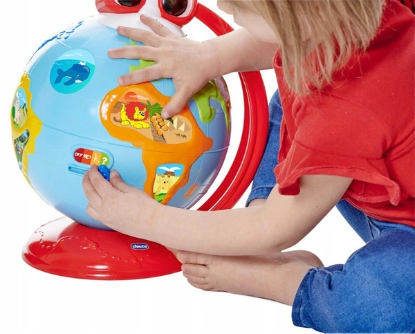CHICCO Globus odkrywcy interaktywny MONTESSORI edukacja