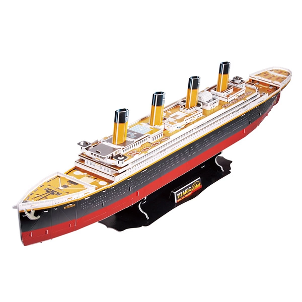 Puzzle 3D statek TITANIC zestaw XXL 113el
