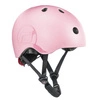 SCOOT AND RIDE KASK S - M dla dzieci regulacja LED
