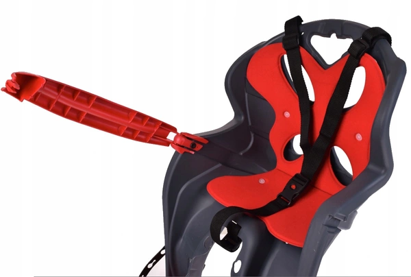 HTP Luigino z pałąkiem przedni fotelik rowerowy na ramę