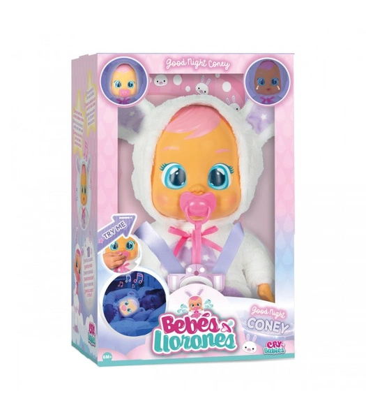 CRY BABIES lalka Coney interaktywna świeci śpiewa Crybabies