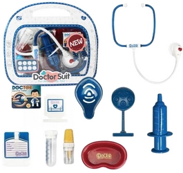 Zestaw lekarski doktor akcesoria światło stetoskop walizka
