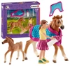 SCHLEICH 42361 Zestaw źrebię z akcesoriami koń 3+