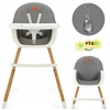 MOMI REKI Krzesełko krzesło do karmienia dla dziecka