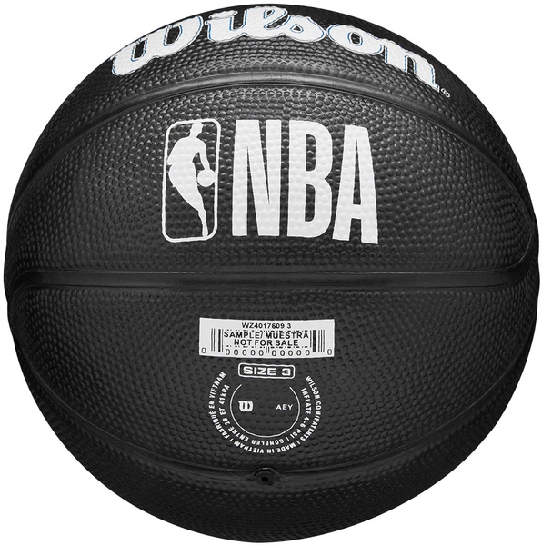 WILSON NBA Dallas Mavericks Black 3 Mini Piłka do koszykówki