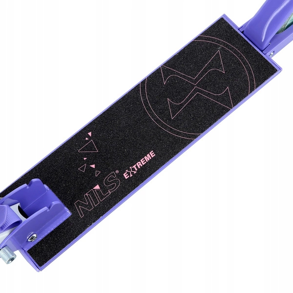 NILS Hulajnoga Miejska Klasyczna Dziecięca Kółka LED Z Regulacją Wysokości