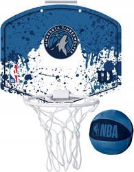 WILSON NBA Minnesota Timberwolves Mini Hoop Mini Tablica do koszykówki