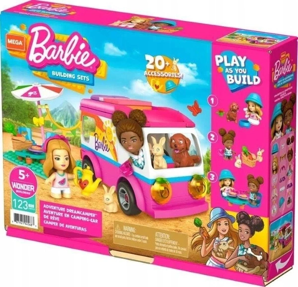Barbie Wymarzony Kamper camper MEGA BLOKS klocki GWR35