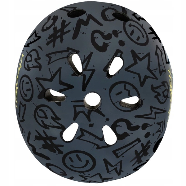 Kask ochronny Kidwell ORIX Plus Graffiti M rower hulajnoga