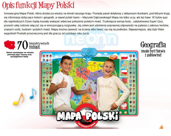 INTERAKTYWNA MAPA POLSKI DUMEL DISCOVERY