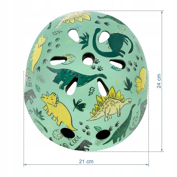 Kask ochronny Kidwell ORIX Plus Dino M rower hulajnoga