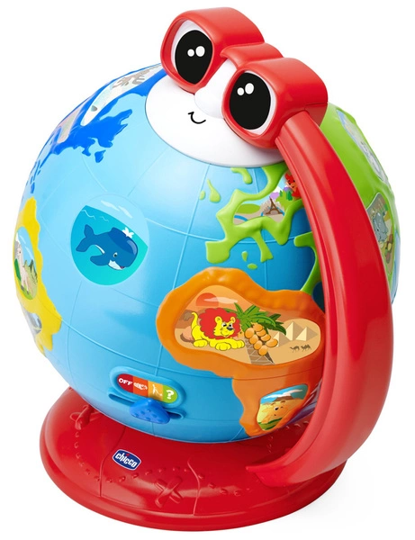CHICCO Globus odkrywcy interaktywny MONTESSORI edukacja