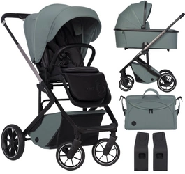 Cavoe Moi Plus 2W1 wózek spacerowy z gondolą + torba + adaptery