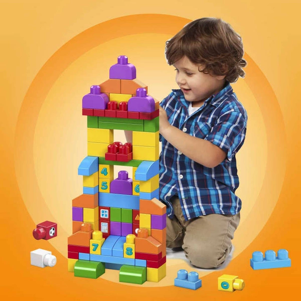 MEGA BLOKS czas na naukę torba 150el. FVJ49