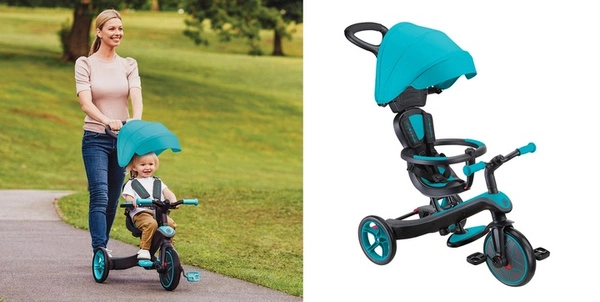 Rowerek trójkołowy dziecięcy biegowy Globber Explorer Trike 4w1