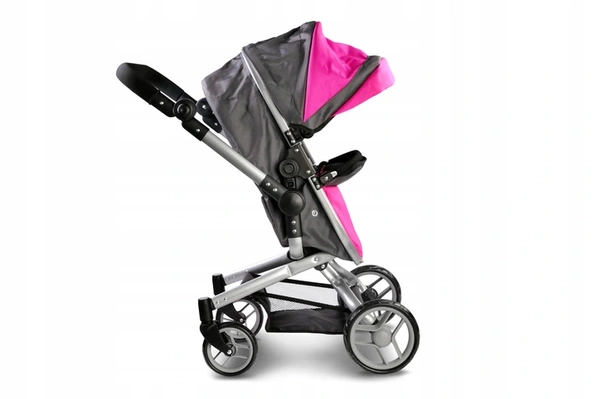 NATALIA Wózek dla lalek 2w1 spacerówka gondola