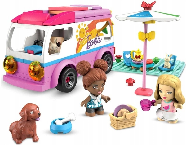 Barbie Wymarzony Kamper camper MEGA BLOKS klocki GWR35