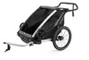 Przyczepka rowerowa dla dziecka - THULE Chariot Lite 2 - Agave-Black