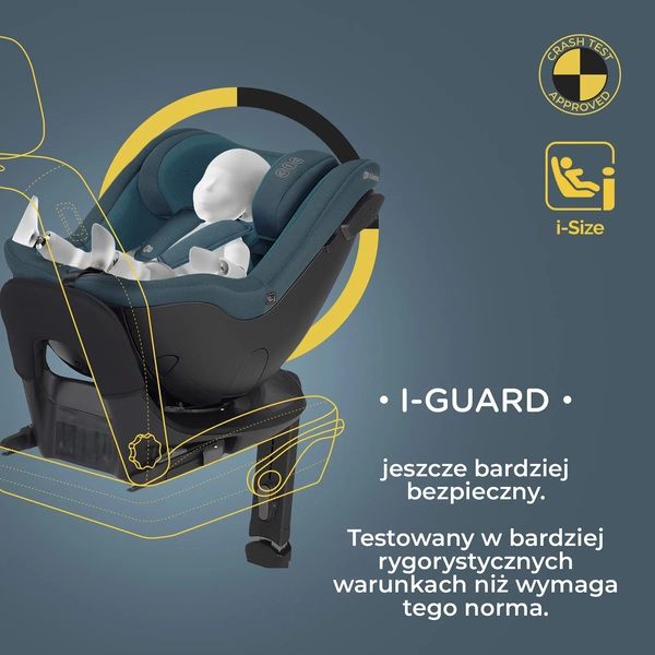 KINDERKRAFT I-Guard Fotelik samochodowy obrotowy
