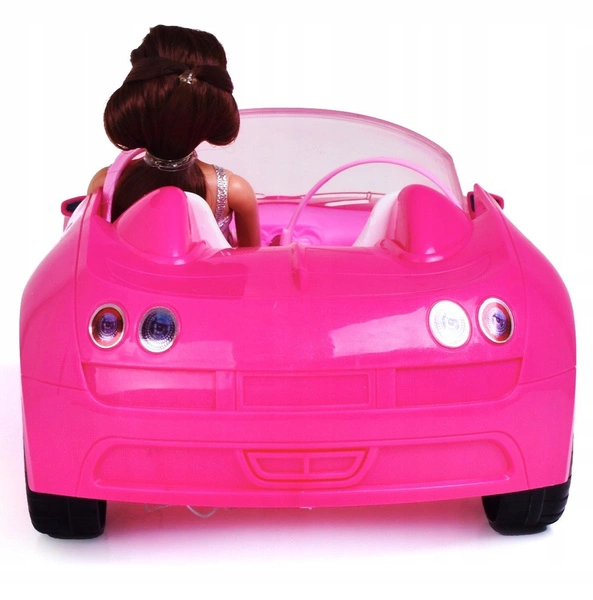 HH AUTO DLA LALKI MAŁA CELEBRYTKA W SAMOCHODZIE