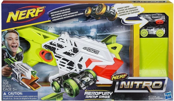 NERF Nitro wyrzutnia dla 2 autek + rampa