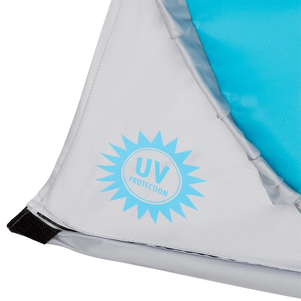 NILS CAMP namiot plażowy samorozkładający wodoodporny z podłogą UV 140x110x110