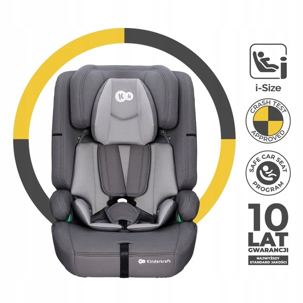 Fotelik samochodowy 76-150 cm 9-36 kg ISOFIX SAFETY-FIX i-Size Kinderkraft