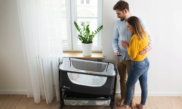 Łóżeczko dostawne Lionelo Timon 3w1 MATERAC