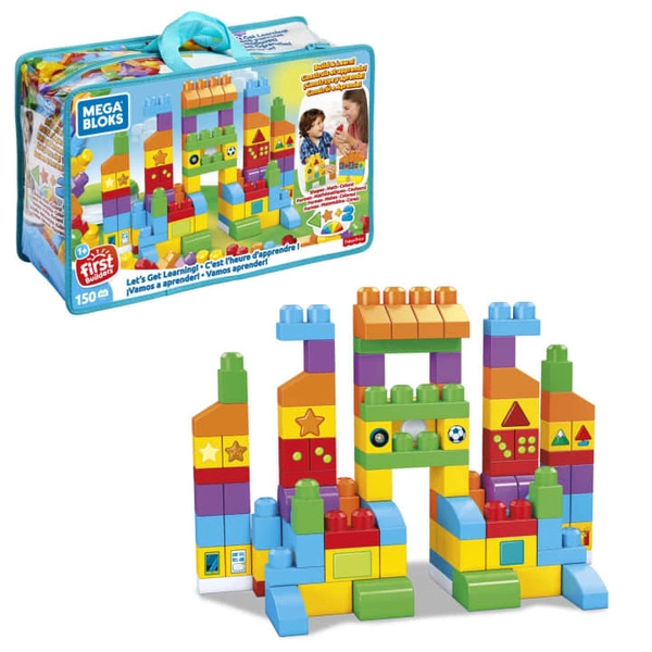 MEGA BLOKS czas na naukę torba 150el. FVJ49