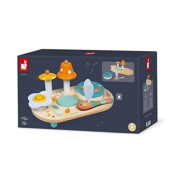 Janod - Drewniany muzyczny ministolik Pure