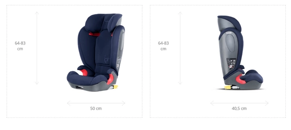 AVOVA STAR-FIX isofix fotelik samochodowy 15-36KG
