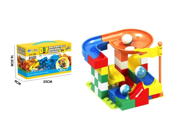 ARTYK klocki kolorowe 90 elementów konstrukcyjne od 3 lat