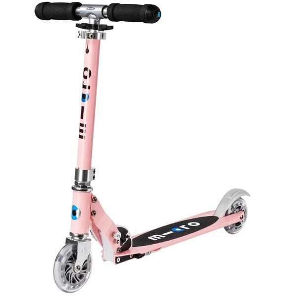 Hulajnoga dwukołowa Micro Sprite LED Neon Rose świecące koła
