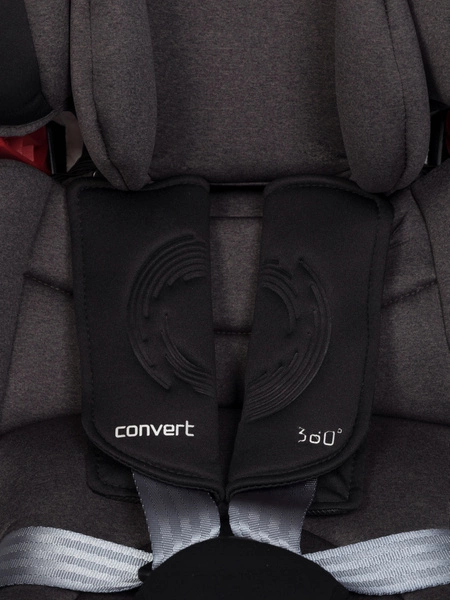 EASY GO Convert fotelik samochodowy Isofix obrotowy 0-36KG