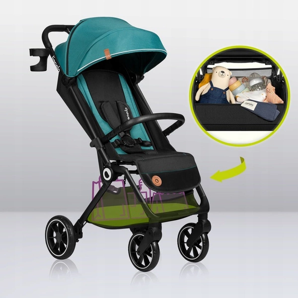 Lionelo Cloe Wózek spacerowy + AKCESORIA do 22kg