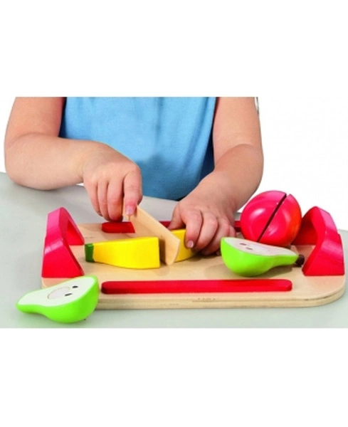 EICHHORN Drewno Deska do krojenia+Owoce12 el Rzepy