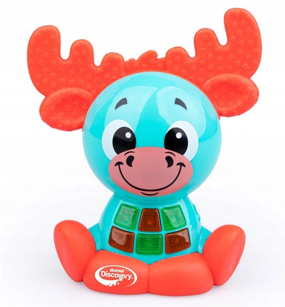 DUMEL Interaktywny BYSTRY ŁOŚ Edukacyjny literki Cyferki ŚPIEWA