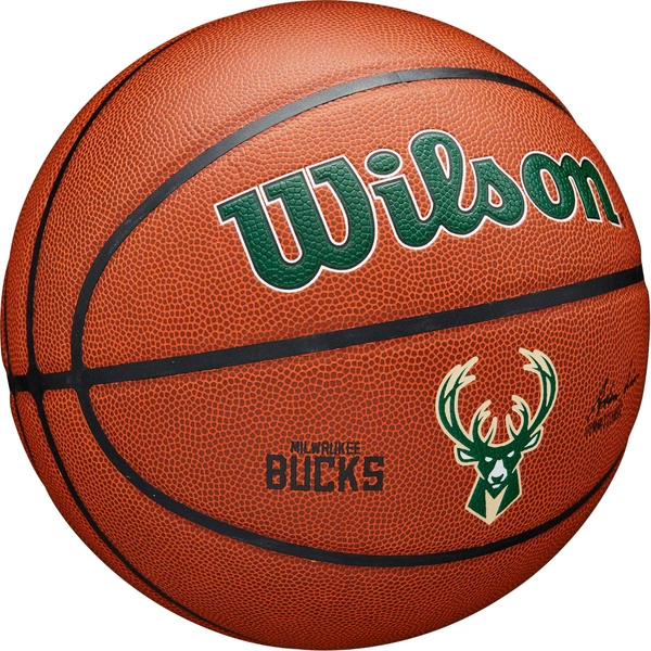 WILSON Milwaukee Bucks NBA Team Alliance 7 Piłka do koszykówki