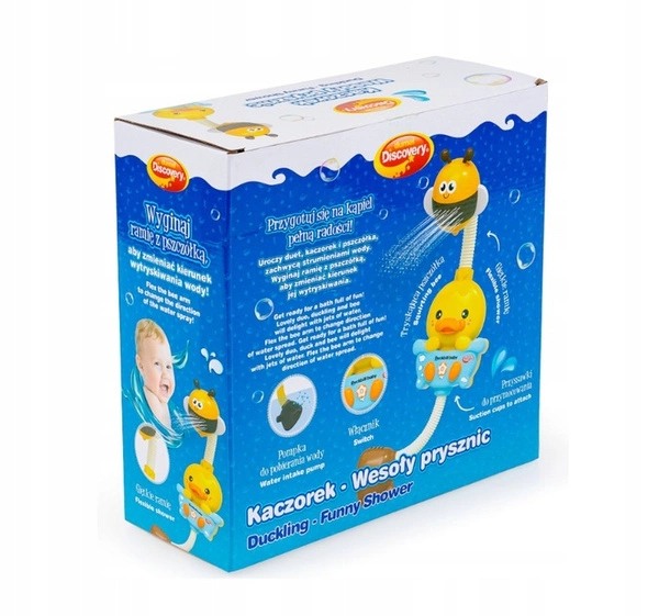 DUMEL KACZOREK I PSZCZÓŁKA wesoły prysznic do kąpieli interaktywny 30034