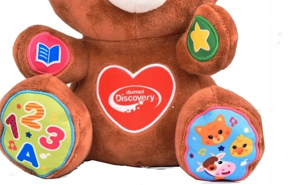 DUMEL Przyjaciel Miś Uczniaczek Interaktywny PL